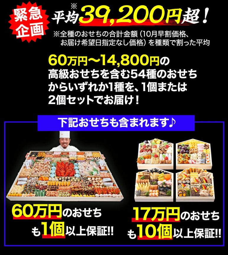 おせちの福袋 2026